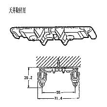 ダブルブラケット<ホワイト> ダブルブラケット<ホワイト>
