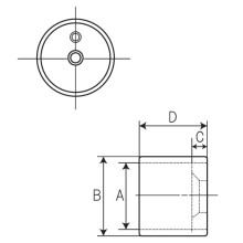 25φ用 ブラック 25φ用 ブラック