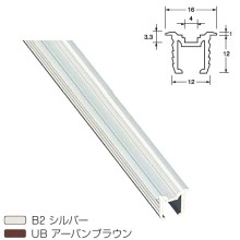 [�P�[�W�[�p���e�b�N] V���[�� �A���~12mm�� <���t>  