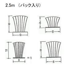 ������ ���w�A�V�[���i2.5m/�p�b�N���j 