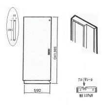[�n�C�e�N�E�b�h] �Ј�����(592mm)�Z�b�g�@����152mm <�g�C���p> 