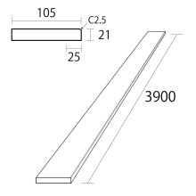 [�n�C�e�N�E�b�h] �Œ葋�g ��105x��3900(mm) 